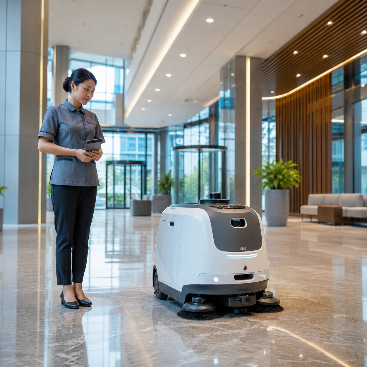 robot ทําความสะอาด
